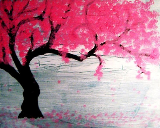 cherry blossom flower. cherry blossom flower art.